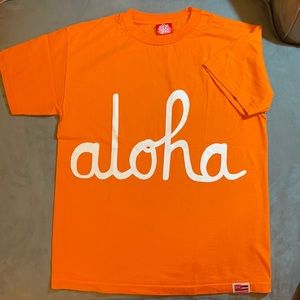 Aloha Army Hawaii “aloha” script T-shirt Sz M